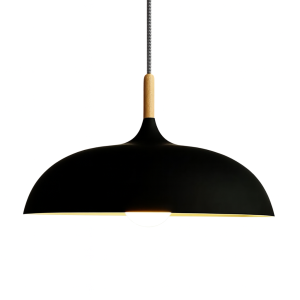Lampa wisząca SAUCER czarna 45 cm 1065989 Lampa wisząca SAUCER czarna 45 cm 1065989