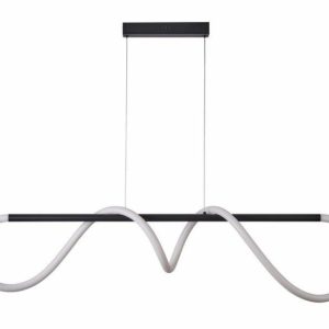 Lampa wisząca Savanah czarna LED 1x28W Neutralna biel 2240lm Reality 854785 Lampa wisząca Savanah czarna LED 1x28W Neutralna biel 2240lm Reality 854785