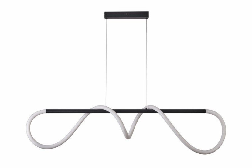Lampa wisząca Savanah czarna LED 1x28W Neutralna biel 2240lm Reality 854785