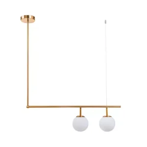 Lampa Wisząca SAWANA 2 Nowoczesna Klasyczna Nad Stół Złota 963716 Lampa Wisząca SAWANA 2 Nowoczesna Klasyczna Nad Stół Złota 963716