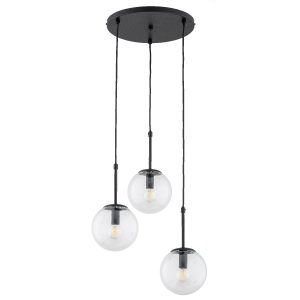 Lampa wisząca SEBIA czarna 3xE14x10W wym:90x36x36cm IP20 Alfa 984876 Lampa wisząca SEBIA czarna 3xE14x10W wym:90x36x36cm IP20 Alfa 984876