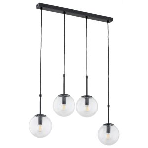 Lampa wisząca SEBIA czarna 4xE14x10W wym:90x65x15cm IP20 Alfa 984938 Lampa wisząca SEBIA czarna 4xE14x10W wym:90x65x15cm IP20 Alfa 984938