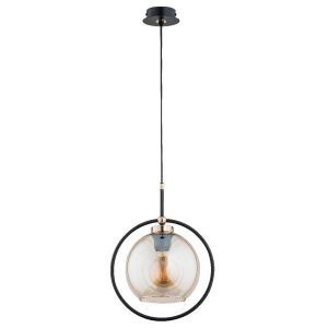 Lampa wisząca SELDI czarno-złota 1xE27x15W wym:90x28x28cm IP20 Alfa 1025730 Lampa wisząca SELDI czarno-złota 1xE27x15W wym:90x28x28cm IP20 Alfa 1025730