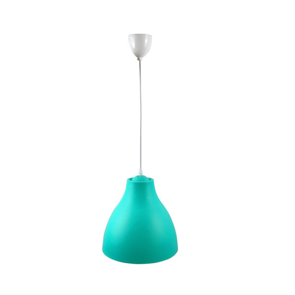 Lampa wisząca seledynowo-biała Morris 1xE27x40W Rabalux 851384