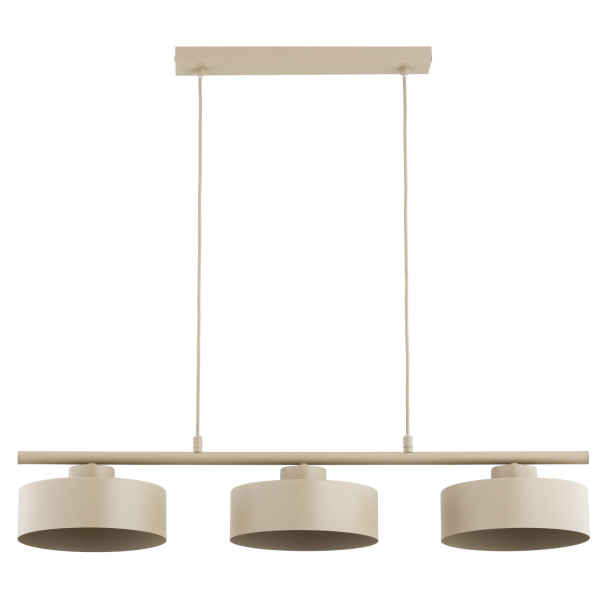 Lampa wisząca SELIA stick beżowa 3xE27x15W wym:85x22,5x87cm IP20 Alfa 1025289