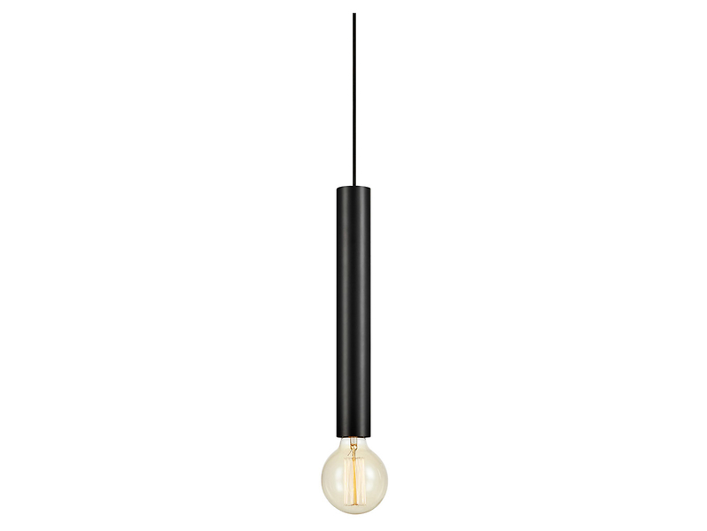 Lampa wisząca Sencillo metalowa czarna 45019