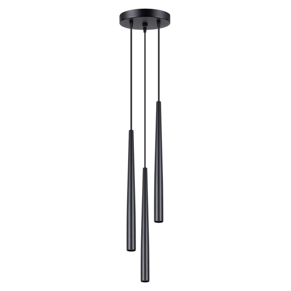 Lampa wisząca SERENA czarna 3xG9x8W wym:118x19,5x19,5cm IP20 Pure Lume 1019064