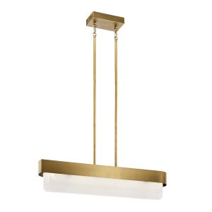 Lampa wisząca SERENE naturalny mosiądz LED 1x40W Ciepła biel 2400lm Kichler 837382 Lampa wisząca SERENE naturalny mosiądz LED 1x40W Ciepła biel 2400lm Kichler 837382