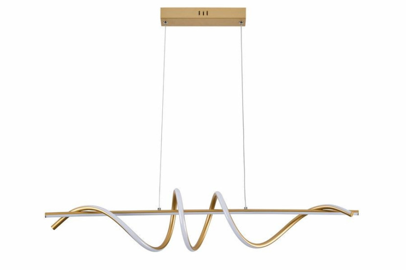 Lampa wisząca Serpent złota LED 1x34W Odcienie bieli 2720lm Reality 835875