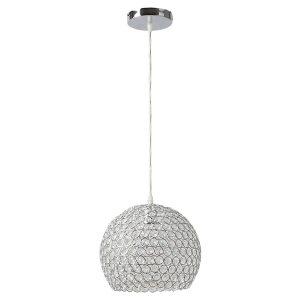 Lampa wisząca Sezam stalowy srebrny 190749 Lampa wisząca Sezam stalowy srebrny 190749