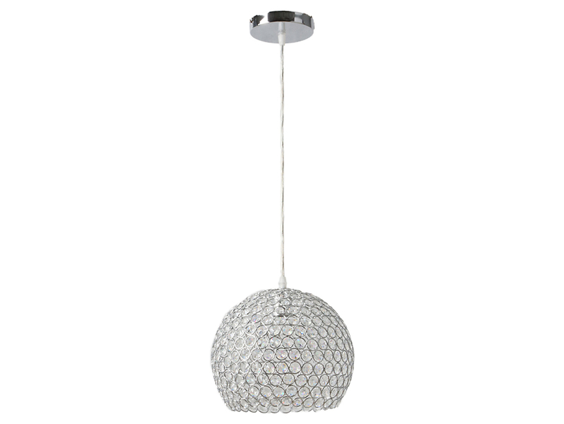 Lampa wisząca Sezam stalowy srebrny 190749