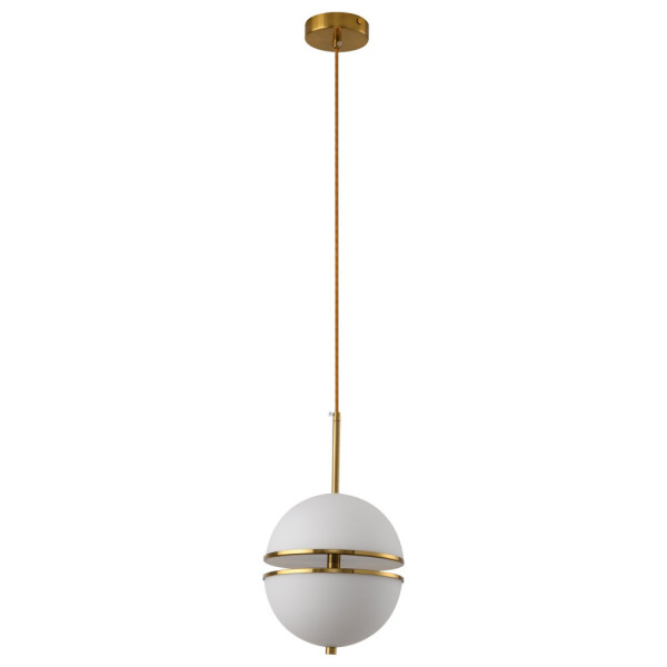 Lampa wisząca SFERA-1 LED złota 20 cm 749442