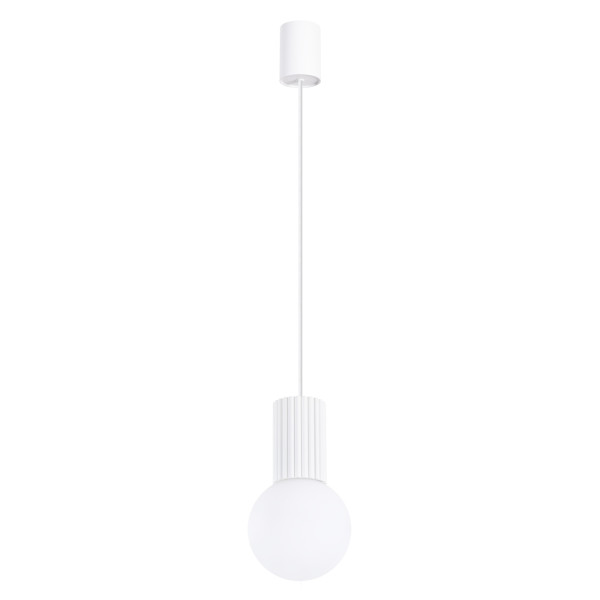 Lampa wisząca SFERA biała 1xG9x8W wym:120x12x12cm IP20 Pure Lume 1018812