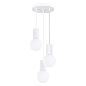 Lampa wisząca SFERA biała 3xG9x8W wym:125x25x25cm IP20 Pure Lume 1018803 Lampa wisząca SFERA biała 3xG9x8W wym:125x25x25cm IP20 Pure Lume 1018803