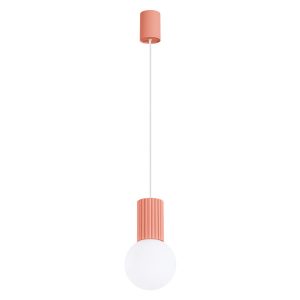 Lampa wisząca SFERA brzoskwiniowa 1xG9x8W wym:120x12x12cm IP20 Pure Lume 1018747 Lampa wisząca SFERA brzoskwiniowa 1xG9x8W wym:120x12x12cm IP20 Pure Lume 1018747