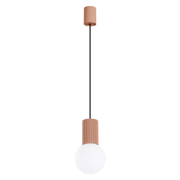 Lampa wisząca SFERA mocco-biała 1xG9x8W wym:120x12x12cm IP20 Pure Lume 1018781