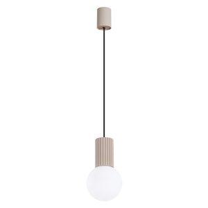 Lampa wisząca SFERA taupe-biała 1xG9x8W wym:120x12x12cm IP20 Pure Lume 1018773 Lampa wisząca SFERA taupe-biała 1xG9x8W wym:120x12x12cm IP20 Pure Lume 1018773