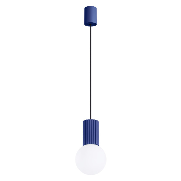 Lampa wisząca SFERA ultramaryno-biała 1xG9x8W IP20 Pure Lume 1018748