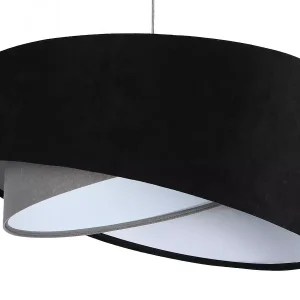 Lampa wisząca SHAPELESS czarna/szara/biała 391526 Lampa wisząca SHAPELESS czarna/szara/biała 391526