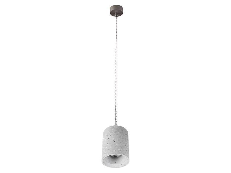 Lampa wisząca Shy betonowa szara 25609