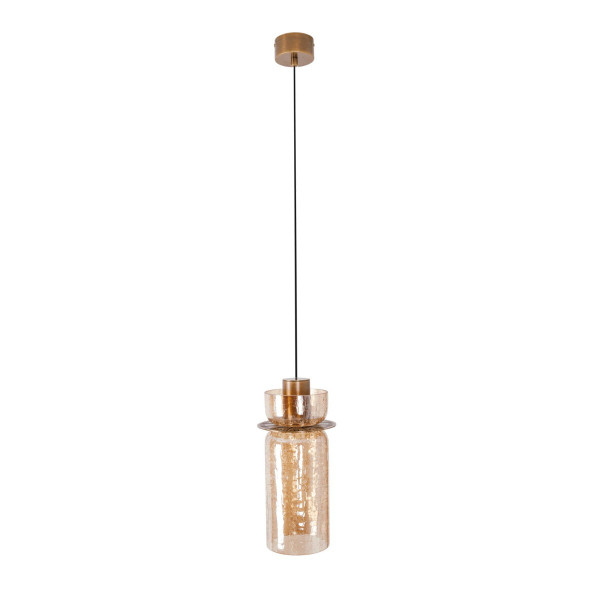 Lampa wisząca SIGNATURE bursztynowy LED 1x8W Ciepła biel 800lm Maxlight 845834