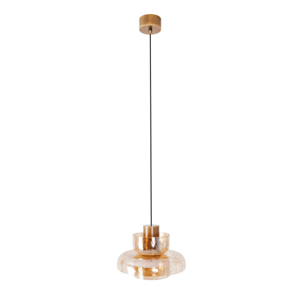 Lampa wisząca SIGNATURE bursztynowy LED 1x8W Ciepła biel 800lm Maxlight 846042