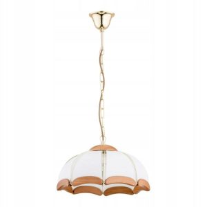 Lampa wisząca SIKORKA biało-złota 1xE27x15W wym:65x32x32cm IP20 Alfa 1026951 Lampa wisząca SIKORKA biało-złota 1xE27x15W wym:65x32x32cm IP20 Alfa 1026951
