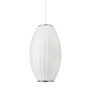 Lampa wisząca SILK BARREL biała 50 cm 815573 Lampa wisząca SILK BARREL biała 50 cm 815573