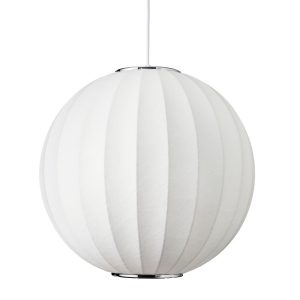 Lampa wisząca SILK biała 40 cm 1065998 Lampa wisząca SILK biała 40 cm 1065998