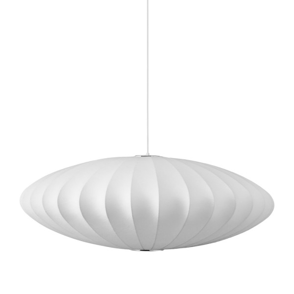 Lampa wisząca SILK FLAT biała 50 cm 744120