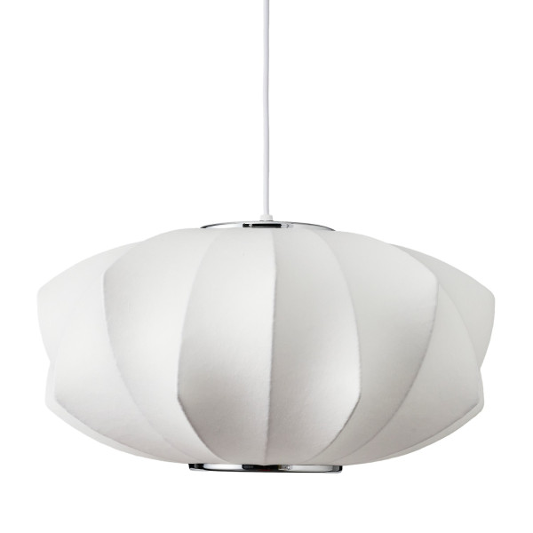 Lampa wisząca SILK V-shape biała 45 cm 234605