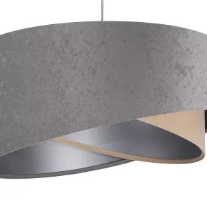Lampa wisząca SILVERY szara/beżowa/srebrna 391454 Lampa wisząca SILVERY szara/beżowa/srebrna 391454