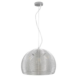 Lampa wisząca Sima 3-punktowa stalowa srebrna 190740 Lampa wisząca Sima 3-punktowa stalowa srebrna 190740