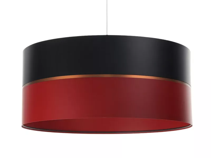 Lampa wisząca SIMPLY GLAMOUR 30 czerwona/czarna 391625