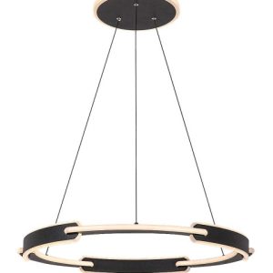 Lampa wisząca SINDRI czarno-biała LED 1x45W Odcienie bieli 3200lm Rabalux 835857 Lampa wisząca SINDRI czarno-biała LED 1x45W Odcienie bieli 3200lm Rabalux 835857