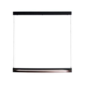 Lampa wisząca SINGAPUR czarno-brązowa LED 1x80W Ciepła biel 4400lm Maxlight 846092 Lampa wisząca SINGAPUR czarno-brązowa LED 1x80W Ciepła biel 4400lm Maxlight 846092