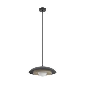 Lampa wisząca SKIN czarno-beżowa 1xG9x15W wym:120x30x30cm IP20 Emibig 1025285