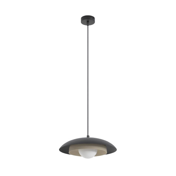 Lampa wisząca SKIN czarno-beżowa 1xG9x15W wym:120x30x30cm IP20 Emibig 1025285