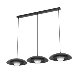 Lampa wisząca SKIN czarno-biała 3xG9x15W wym:120x95x30cm IP20 Emibig 1025394 Lampa wisząca SKIN czarno-biała 3xG9x15W wym:120x95x30cm IP20 Emibig 1025394