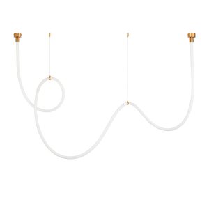 Lampa wisząca SNAKE LED wąż ledowy złota 400 cm 813367 Lampa wisząca SNAKE LED wąż ledowy złota 400 cm 813367