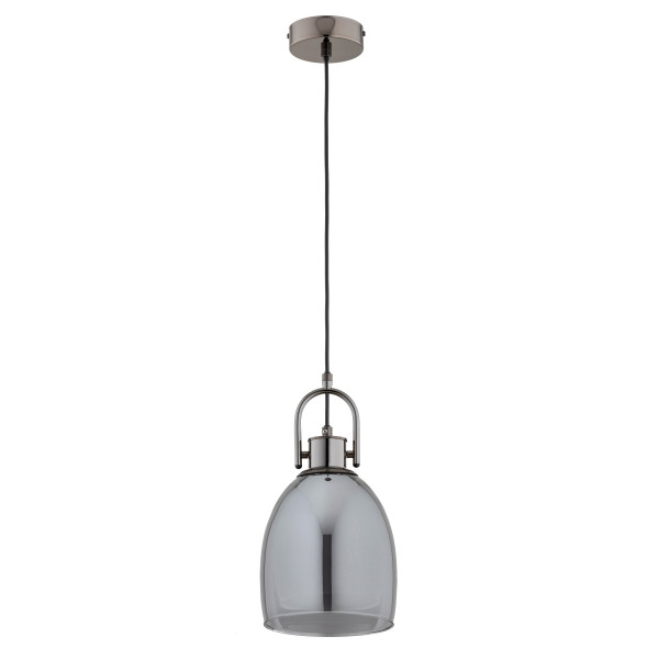 Lampa wisząca SODA grafitowo-czarna 1xE27x15W wym:95x18x18cm IP20 Alfa 986312