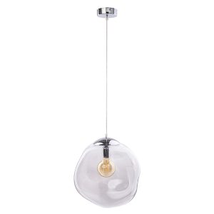 Lampa wisząca Sol szklana srebrna 32067 Lampa wisząca Sol szklana srebrna 32067