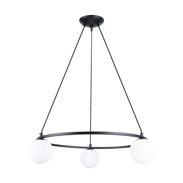 Lampa wisząca SOLEDA czarna 3xG9x8W wym:98x65x65cm IP20 Pure Lume 1019276
