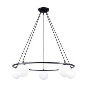 Lampa wisząca SOLEDA czarna 5xG9x8W wym:98x80x80cm IP20 Pure Lume 1019103 Lampa wisząca SOLEDA czarna 5xG9x8W wym:98x80x80cm IP20 Pure Lume 1019103