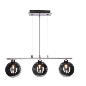 Lampa wisząca Somul szklane kule chromowana-srebrna 3xG9x20W IP20 Candellux 989867 Lampa wisząca Somul szklane kule chromowana-srebrna 3xG9x20W IP20 Candellux 989867