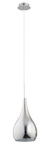Lampa wisząca Sonia chromowana 1xE27x60W wym:80x15x15cm IP20 Alfa 1030075