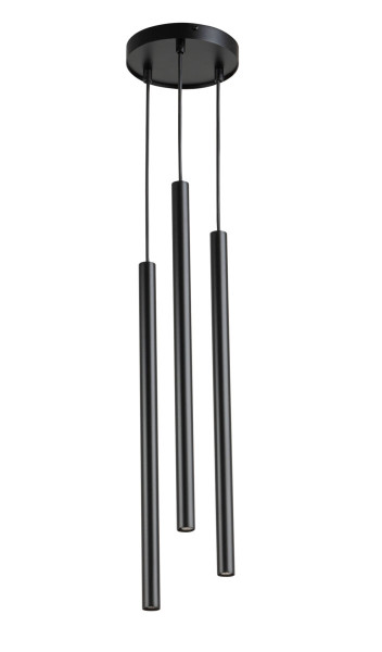 Lampa wisząca Sopel czarna 3xG9x3W wym:100x16x16cm IP20 Sigma Lighting 989383
