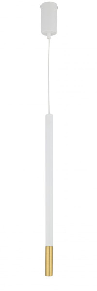 Lampa wisząca Sopel Due biało-złota 1xG9x3W IP20 Sigma Lighting 1026965