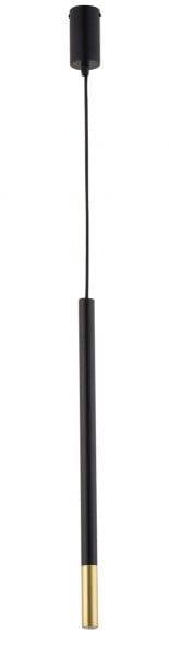 Lampa wisząca Sopel Due czarno-złota 1xG9x3W IP20 Sigma Lighting 1025609