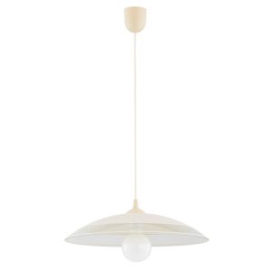 Lampa wisząca SOTI szeroki klosz beżowa 1xE27x15W wym:80x47x47cm IP20 Alfa 1023005 Lampa wisząca SOTI szeroki klosz beżowa 1xE27x15W wym:80x47x47cm IP20 Alfa 1023005